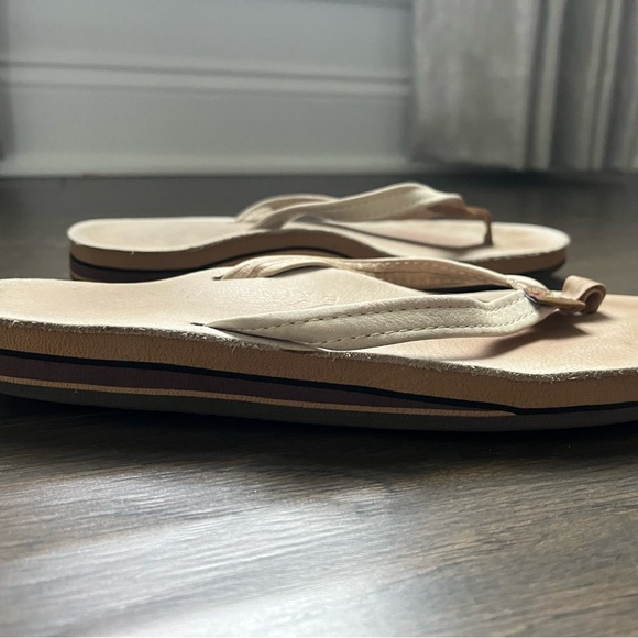 Rainbow Double Layer Arch Support Classic Leather Sandal 1/2 In. Strap - Picture 4 of 4